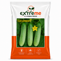 Extreme F1 Hybrid Cucumber Seeds 2 GM | Premium Kheera Seeds | Cucumber Vegetable Seeds for Home Garden, Kitchen Garden, Terrace Garden, Pots, Grow Bags & Outdoor Farming