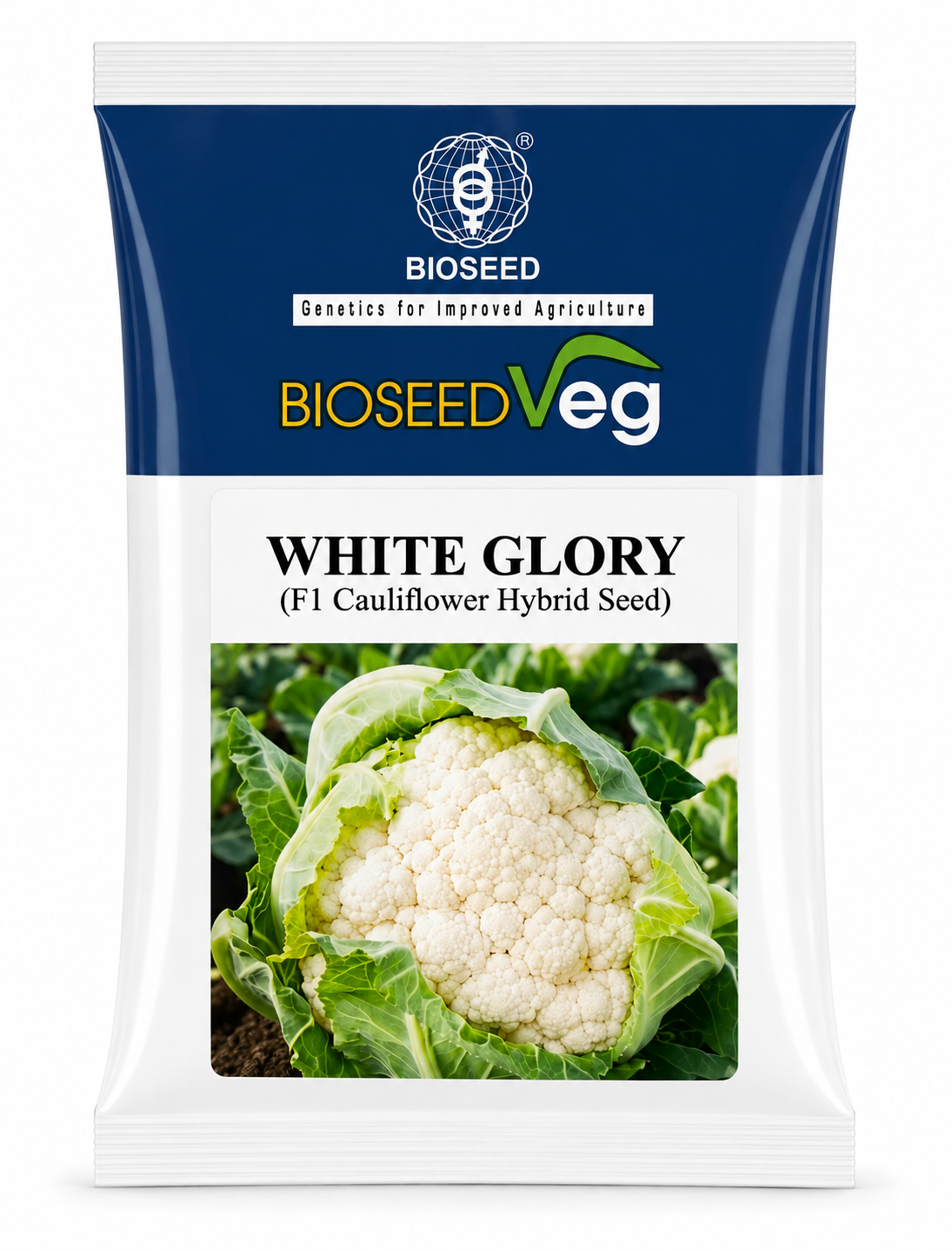 Bioseed Veg F1 Hybrid White Glory Cauliflower Seeds (GOBHI)