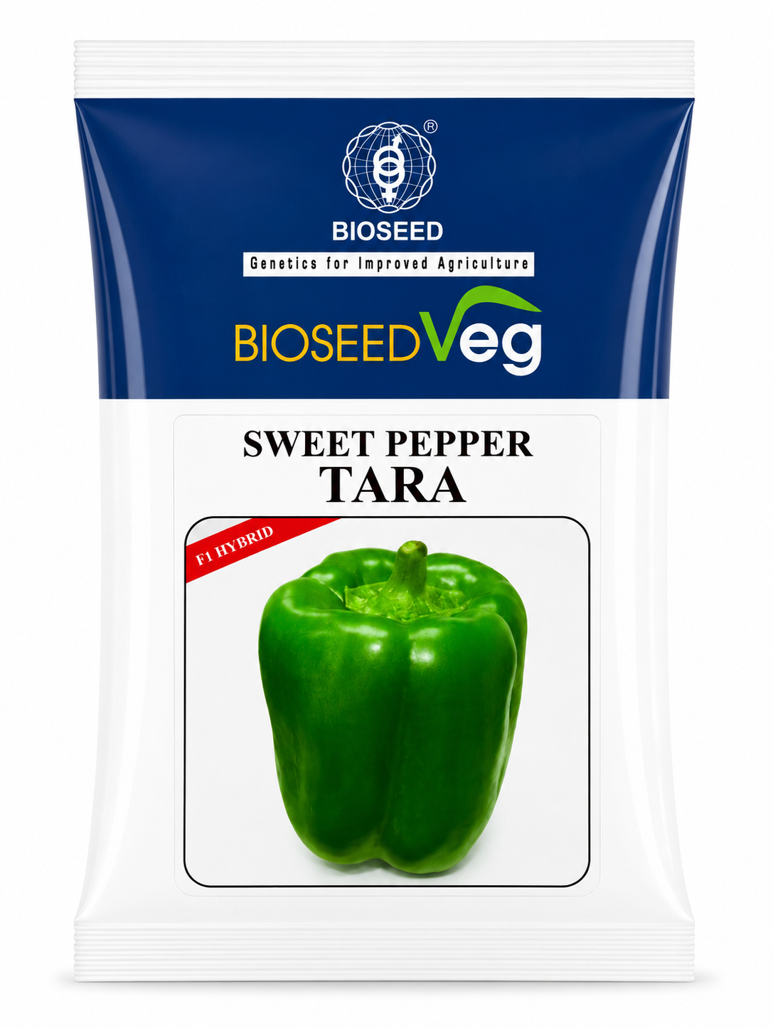 Bioseed Veg F1 Hybrid Tara Sweet Pepper, Capsicum (SHIMLA MIRCH) Seeds