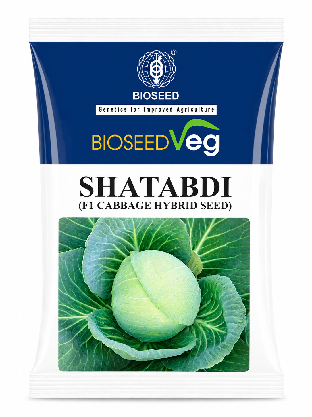 Bioseed Veg F1 Hybrid Shatabdi Cabbage Seeds (BAND, PATTA GOBHI)