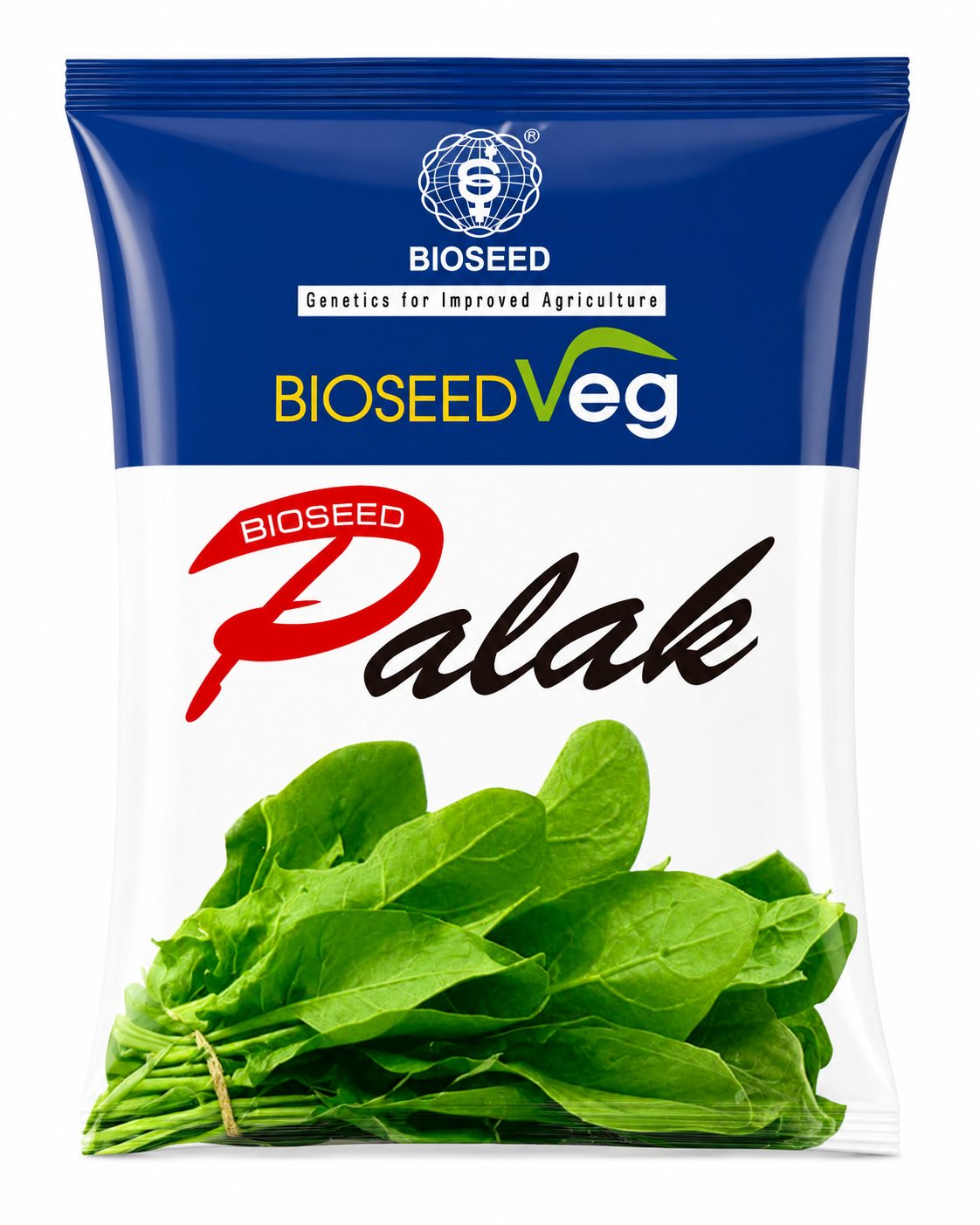 Bioseed Veg Palak Seeds – Green Spinach Leafy Vegetable Seeds