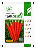 Team Seeds F1 Hybrid Maharani Carrot Seeds (LAL GAJAR)