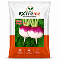 Extreme F1 Hybrid Turnip Purple Top (SHALGAM) Seeds 10g | Good Germination Vegetable Seeds | Shalgam Seeds for Kitchen Garden, Home Garden & Farm