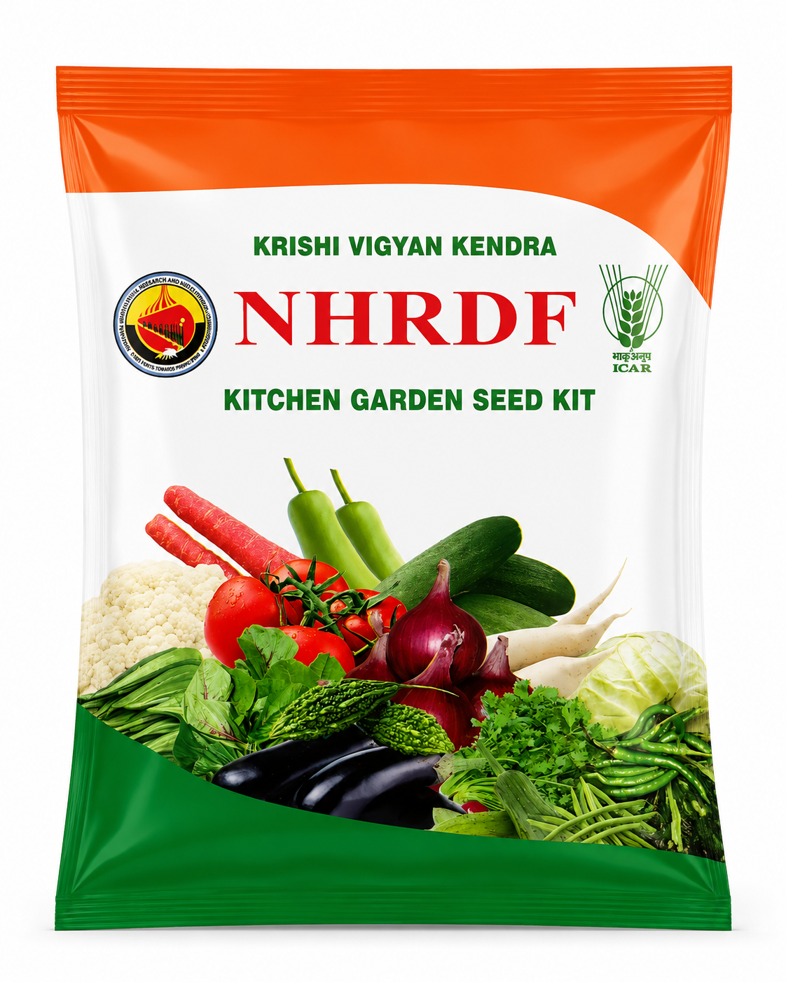 NHRDF Kitchen Garden Seed Kit – 11 Premium Vegetable Seeds