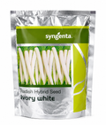 SYNGENTA F1 Hybrid IVORY WHITE Radish Seeds (MOOLI) For Outdoor