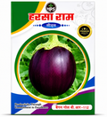 HRS Harsa Ram Brinjal (Round) BR-112 Seeds | High Yield Round Purple Eggplant Seeds for Outdoor Farming & Kitchen Garden
