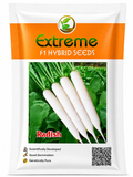 EXTREME SEEDS F1 Hybrid MANDAKINI Radish Seeds Early Maturity Variety, Semi Erect Plant