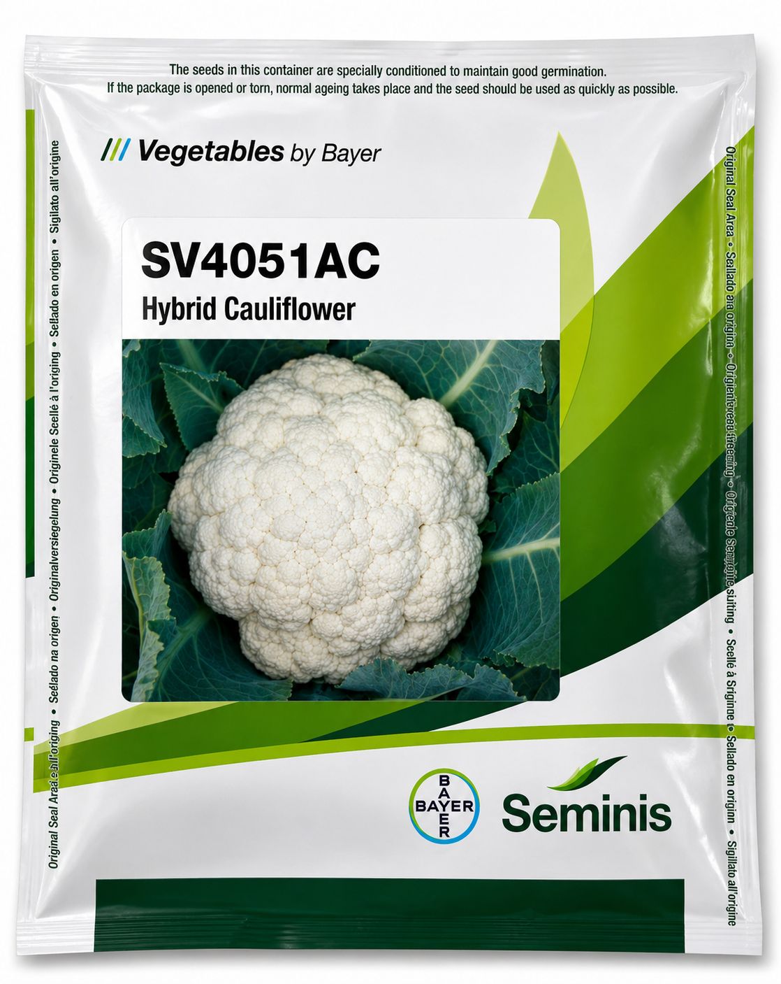 Seminis SV 4051AC Hybrid Cauliflower(Gobhi) Seeds 2000 Seeds (6.50g) pack