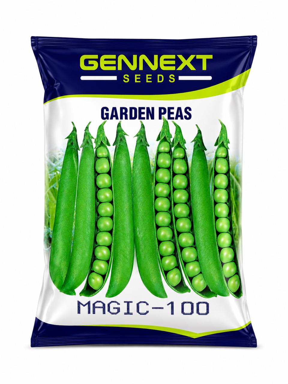 GENNEXT MAGIC-100 PEAS SEED (MATAR) FOR OUTDOOR