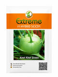 EXTREME SEEDS F1 Hybrid KNOL KHOL GREEN GATH GOBHI Seeds for Outdoor