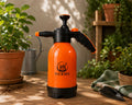 HERMS Premium 2L Hand Pressure Garden ORANGE Spray Pump with 3 Spray Modes | Adjustable Nozzle for Watering, Fertilizing & Plant Care
